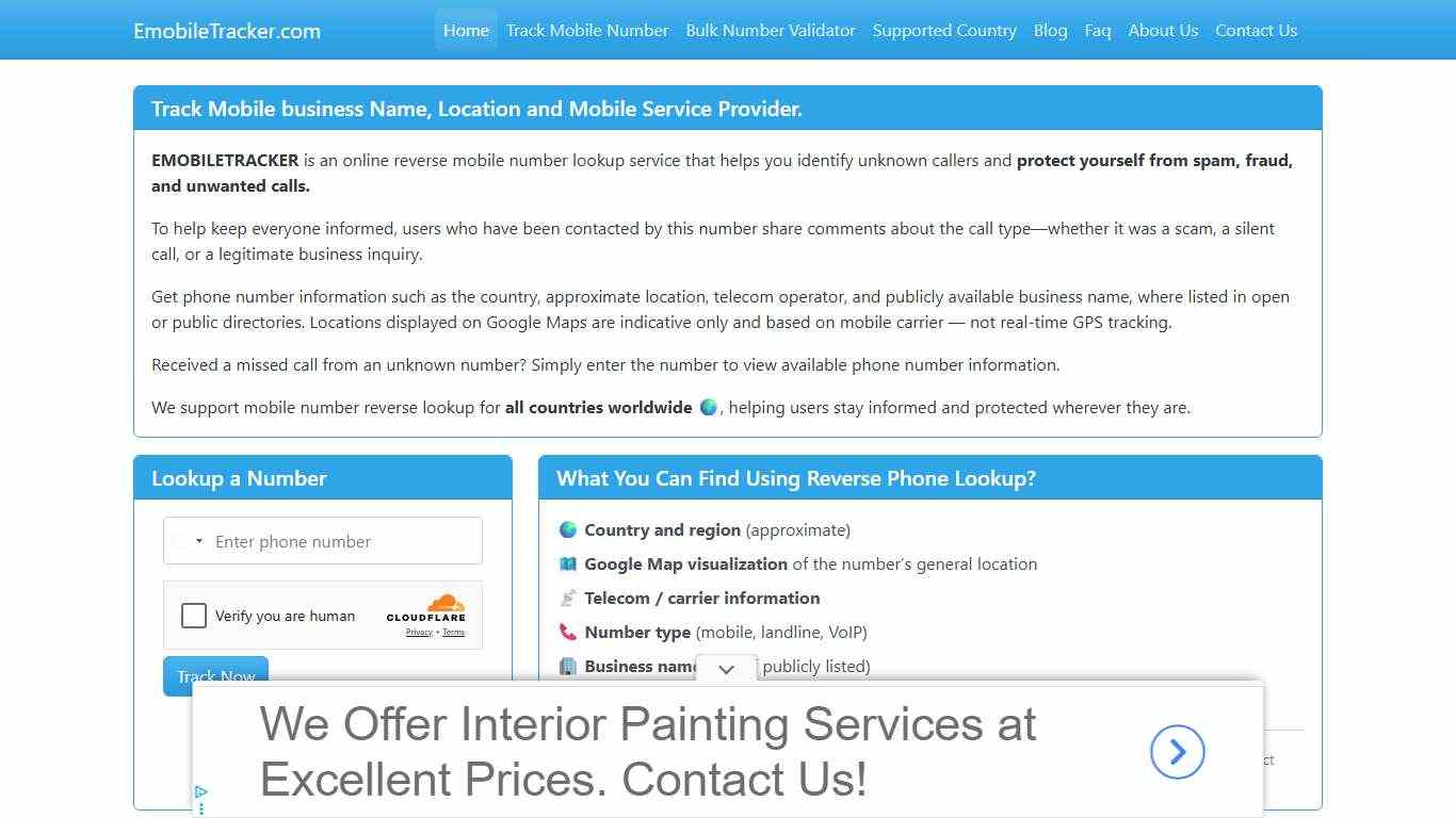Mobile Number Tracker Find Owner Name and Location on Google Map.